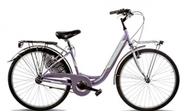 Cicli Puzone Bici Bici Misura 26 X 138 Donna City Bike Venere 1V Art. VEN26X138SC (Viola)