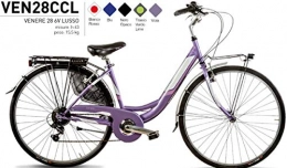Cicli Puzone Bici Bici Misura 28 Donna City Bike Venere 6V Art. VEN28CCL