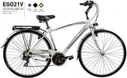 Cicli Puzone Bici Bici Misura 28 Uomo City Bike Alluminio 21V Ego Art. EGO21V (57 CM)