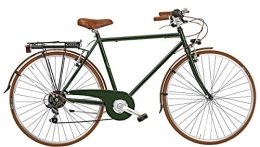 Cicli Puzone Bici Bici Misura 28 Uomo Trekking Vintage Sport Peugeot 6V Art. SPORT28UP (Verde Scuro)
