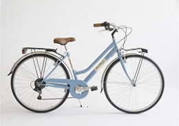 BC CASCIOLI Bici Bicicletta BC CASCIOLI.IT Via Veneto Lady Acciaio Size 46 -The Original- Made in Italy (Azzurra)