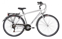 Atala Bici Bicicletta da uomo Atala Bridge 7 velocità, colore grigio ultralight, misura L (175 - 190cm)