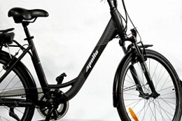 Ekestore.com Bici Bicicletta Elettrica Città Slim F12-1S Motore Brushless 36V, 250W - Batteria SAMSUNG 36V 10Ah Litio