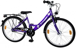 Browser Biciclette da città BROWSER CTB 60, 96 cm pollici (=61cm) 3 marce SRAM mozzo dinamo Codice della Strada-caratteristiche lilla