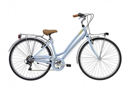 Cicli Adriatica Bici Cicli Adriatica Bicicletta Donna Trend” Ruote 28″ con Cambio Shimano 6 velocità - Colore Azzurro