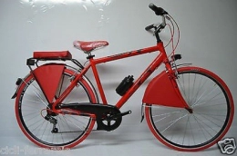 Cicli Ferrareis Biciclette da città Cicli Ferrareis City bike uomo 28 alluminio uomo 6v rossa nera personalizzabile