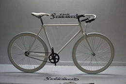 Cicli Ferrareis Bici Cicli Ferrareis Fixed Bike Bianco Scatto Fisso Single Speed Bici Bicicletta Personalizzabile