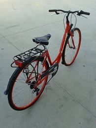Cicli Ferrareis Biciclette da città City Bike Donna 28 Venere Alluminio 6v Nera Rossa Personalizzabile