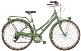 ALPINA Bici City bike VELVET Alpina da donna, cambio a 7 velocità, 28" e telaio in alluminio 46 cm Verde