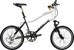 Dorcus Biciclette da città Cityflitzer Dorcus 50, 8 cm ruota, nero / bianco