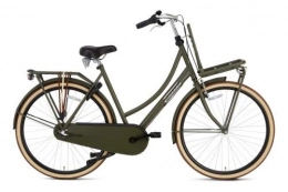 POPAL Biciclette da città Daily Dutch Basic+ 28 Zoll 57 cm Frau 3G Rücktrittbremse Armeegrün