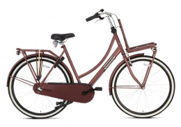 POPAL Biciclette da città Daily Dutch Basic+ 28 Zoll 57 cm Frau 3G Rücktrittbremse Rot