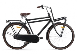 POPAL Biciclette da città Daily Dutch Basic+ 28 Zoll 57 cm Herren 3G Felgenbremse Mattschwarz