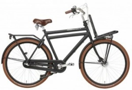 Unbekannt Biciclette da città Daily Dutch Prestige 28 pollici 50 cm Uomo 3 G Roller Nero Opaco