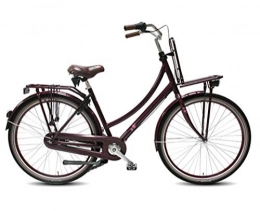 POZA Biciclette da città Elite 7SP - Freno a contropedale, 57 cm, da donna, colore: Viola