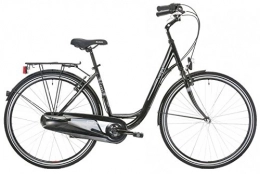 Excel Biciclette da città Excel Windsor 28 pollici 48 cm Donne 3Sp freno su cerchio nero