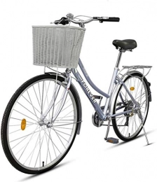 FEE-ZC Bici FEE-ZC Telaio in Lega di Alluminio per Bicicletta da pendolare a 7 velocità Universale City Bike per Adulto