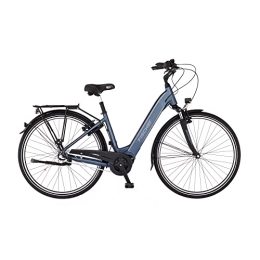 Fischer Biciclette da città Fischer Cita 2.1i, Bici elettriche E-Bike City |, Blu Zaffiro Opaco, Rahmenhöhe 41 cm