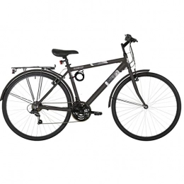 Freespirit City 700c - Bicicletta urbana da uomo, completamente attrezzata, 50,8 cm