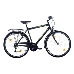 BIKE SPORT LIVE ACTIVE Biciclette da città Harmony - Bicicletta da città Shimano a 18 velocità, 28 pollici