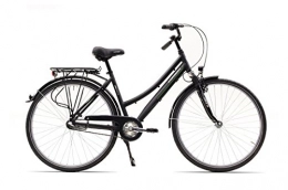 Hawk Biciclette da città HAWK City-Trek Sport, 3-G, Bicicletta. Unisex-Adulto, Comfort Black, 71 cm
