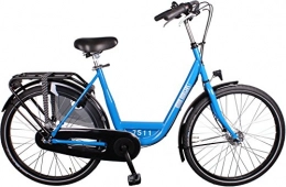 Burgers Biciclette da città ID personale 26 pollici 50 cm Donna 3 G Roller Brakes Blu