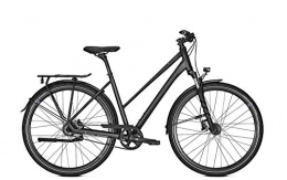 Kalkhoff Biciclette da città Kalkhoff Endeavour 8 - Bicicletta da Donna Trapez, Modello 2019, 28", 55 cm, Colore: Nero Magico Opaco