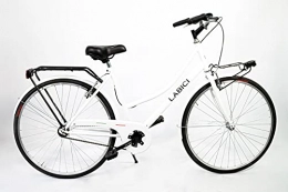 LABICI BIKECONCEPT Biciclette da città LABICI BIKECONCEPT Modello Olanda, Bicicletta Unisex Adulto, Bianco, 26