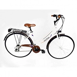 Loggia Bici Loggia city bike bicicletta donna cerchi freni cavalletto alluminio telaio acciaio m 28