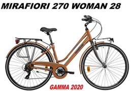 LOMBARDO BICI Biciclette da città LOMBARDO BICI MIRAFIORI 270 Woman Ruota 28 Shimano Tourney 21V Gamma 2020 (Copper Grey Matt, 48 CM)