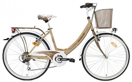 Lombardo Biciclette da città Lombardo City Bike 26" Rimini 26 6V LightBrown / BrownGlossy