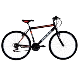 Masciaghi Biciclette da città MASCIAGHI Bicicletta 24" MTB Uomo GIRARDENGO 18 Velocita' • Nero / Arancio