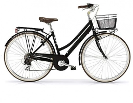 MBM Biciclette da città MBM Boulevard al D TK 28 18V REVO, Bici Donna, Nero Lucido A01, XX
