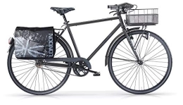 MBM Biciclette da città MBM Notting Hill 28 AC 1V C / Cesto, Bici Unisex Adulto, Marrone A41, XX