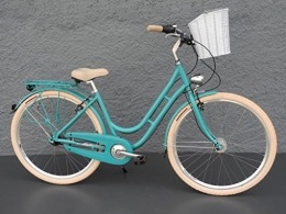MIFA Bici Mifa Bicicletta da donna in alluminio, 28", cambio Shimano Nexus a 7 marce, dinamo a mozzo