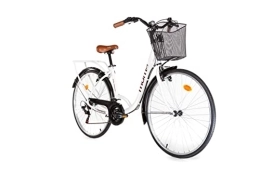 Moma Bikes Bici moma bikes Bicicletta Passeggio Citybike Shimano. Alluminio, 18 velocità, Ruota da 28