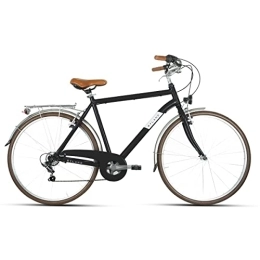 MYLAND Bici MYLAND City Bike Corso 28.4 28'' 7v Uomo Nero Taglia XL (City)