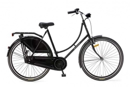 POPAL Biciclette da città omafiets Basic 28 Pollice 50 cm Donne Freno Contro Pedale Nero