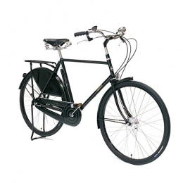 Pashley Biciclette da città Pashley Roadster Classic - Mozzo a 3 marce, telaio da 22, 5", nero classico - retro - reale (nero)