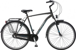 POPAL Biciclette da città Popal CityFlex 28 Inch 50 cm Men 3SP Freni Cerchio Grigio