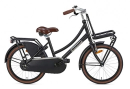 POPAL Biciclette da città POPAL Daily Dutch Basic 20" 32 cm, freno a cerchione per ragazza, nero