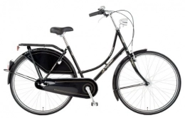 Prophete Biciclette da città Prophete Bici Nostalgie da Donna Noblesse, Donna, Nostalgierad Noblesse, Glanzschwarz Im Design Retro, 50