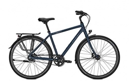 Raleigh Devon PRO Urban Bike 2019 - Bicicletta da Uomo, 28", con Diamante L/55 cm, Blu Deepsky Opaco