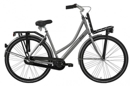 Rivel Biciclette da città Rivel Vermont - Bicicletta da donna, 28 pollici, telaio 49 cm, Shimano Nexus 3 marce, bicicletta olandese, colore grigio