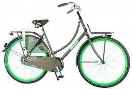 SALUTONI Biciclette da città Salutoni Camouflage 28 Pollice 56 cm Donne Freno Contro Pedale Verde Militare
