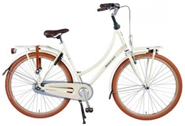 SALUTONI Biciclette da città Salutoni Excellent 28 Pouces 56 cm Femme Frein à rétropédalage Crème