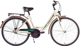 Schiano Biciclette da città Schiano Mirta Eco 71, 1 cm 51 cm donna RIM freni avorio bianco / marrone