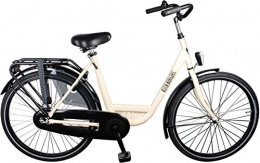 Burgers Biciclette da città Stadsfiets - Freno a contropedale, 26", 48 cm, donna 3G, colore: Crema