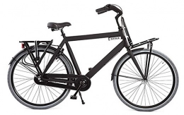  Biciclette da città style 28 inch 58 cm 3 velocita 'mens nero freno coaster