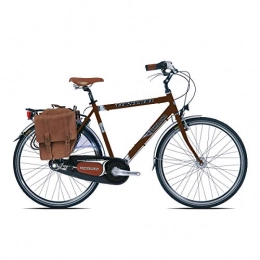 TORPADO Biciclette da città TORPADO Bicicletta T130 Storica 28'' Uomo Taglia 48 Nexus 7v Marrone (City)